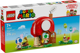 72041 LEGO Super Mario Fest i Toads hus