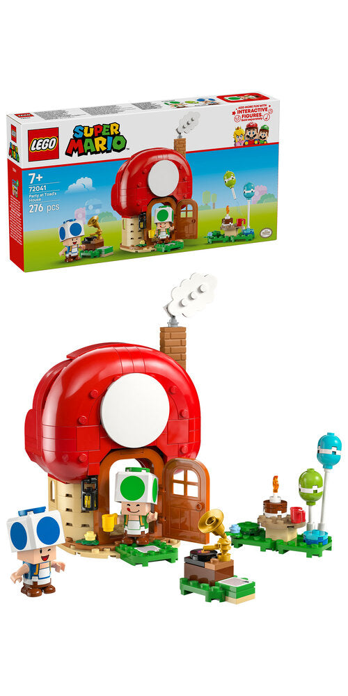 72041 LEGO Super Mario Fest i Toads hus