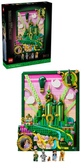 75685 LEGO Wicked Emerald City-vægkunst