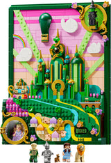 75685 LEGO Wicked Emerald City-vægkunst