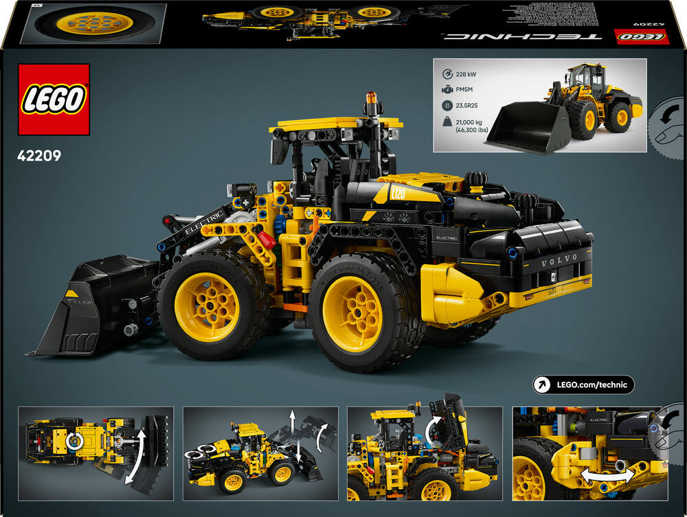 42209 LEGO Technic Volvo L120 Electric-gummiged