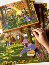 Puslespil forest treasures 1000 brikker