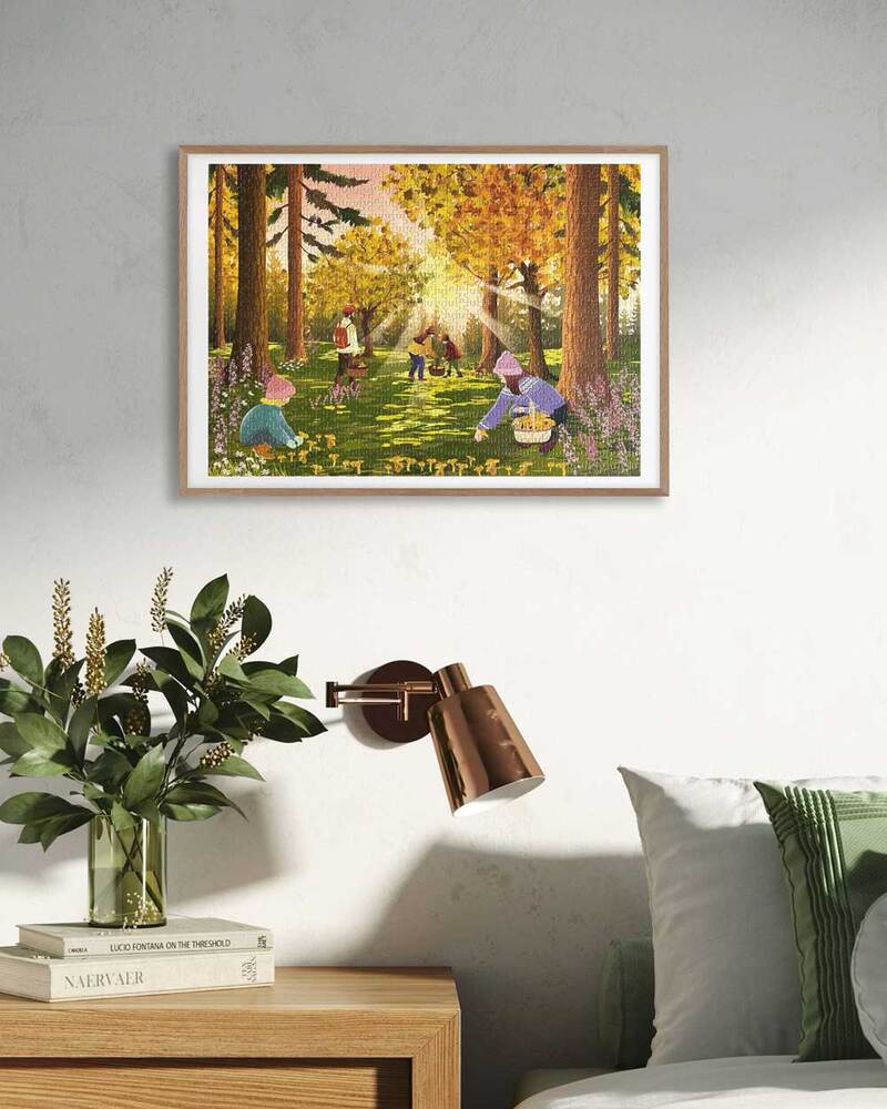 Puslespil forest treasures 1000 brikker