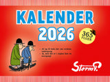 Storm P. - Kalender 2026 - 365 fluer