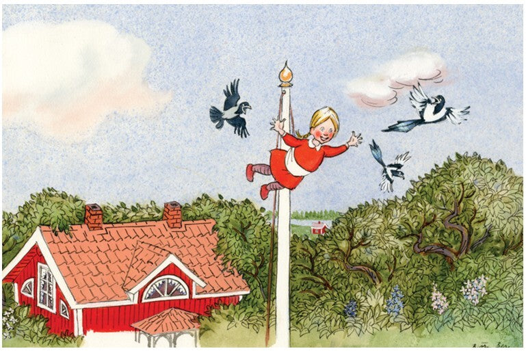Emil - Lykønskningskort med Kuvert - Ida