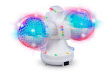 D2 TWIN KUGLER MED RAINBOWLYS