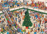 PUSLESPIL JVH CHRISTMAS MALL 1000 BRIKKER