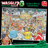 PUSLESPIL WASGIJ 6 A VERY MERRY CHRISTMAS 1000 BRIKKER