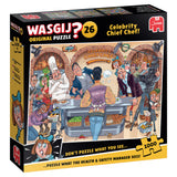 PUSLESPIL WASGIJ ORIGINAL 26 CELEBRITY CHIEF CHEF! 1000 BRIKKER