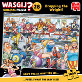 PUSLESPIL WASGIJ ORIGINAL 28 DROPPING THE WEIGHT! 1000 BRIKKER
