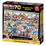 PUSLESPIL WASGIJ ORIGINAL 28 DROPPING THE WEIGHT! 1000 BRIKKER