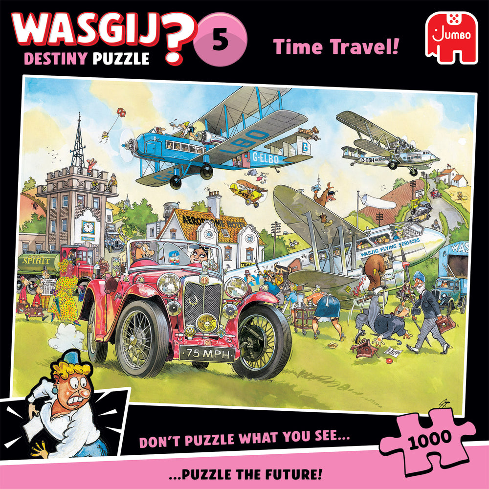 PUSLESPIL WASGIJ DESTINY 5 TIME TRAVEL! 1000 BRIKKER