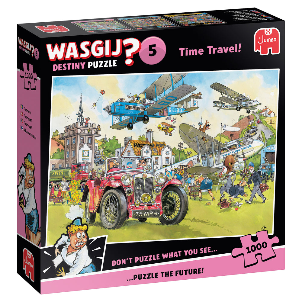 PUSLESPIL WASGIJ DESTINY 5 TIME TRAVEL! 1000 BRIKKER