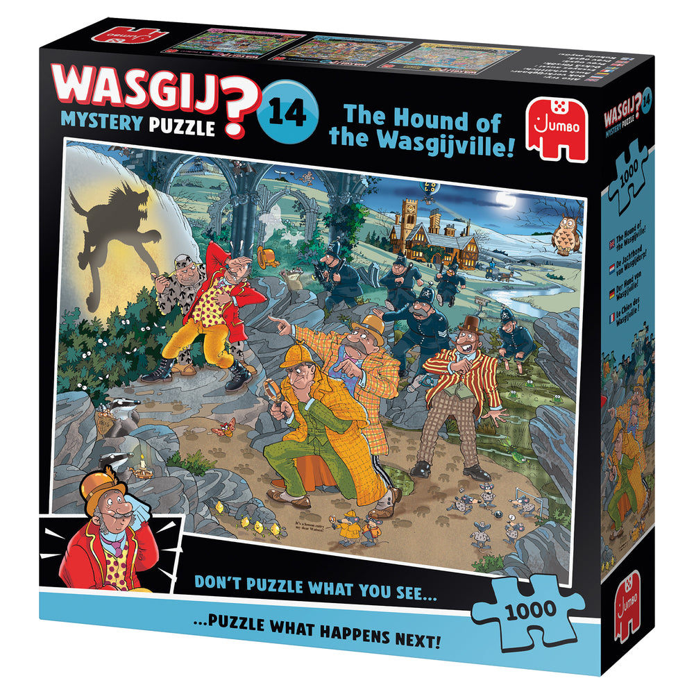 PUSLESPIL WASGIJ MYSTERY 14 THE HOUND OF THE WASGIJVILLE! 1000 BRIKKER
