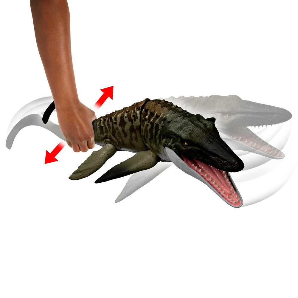 Jurassic World Rebirth Bite & Blast Mosasaurus