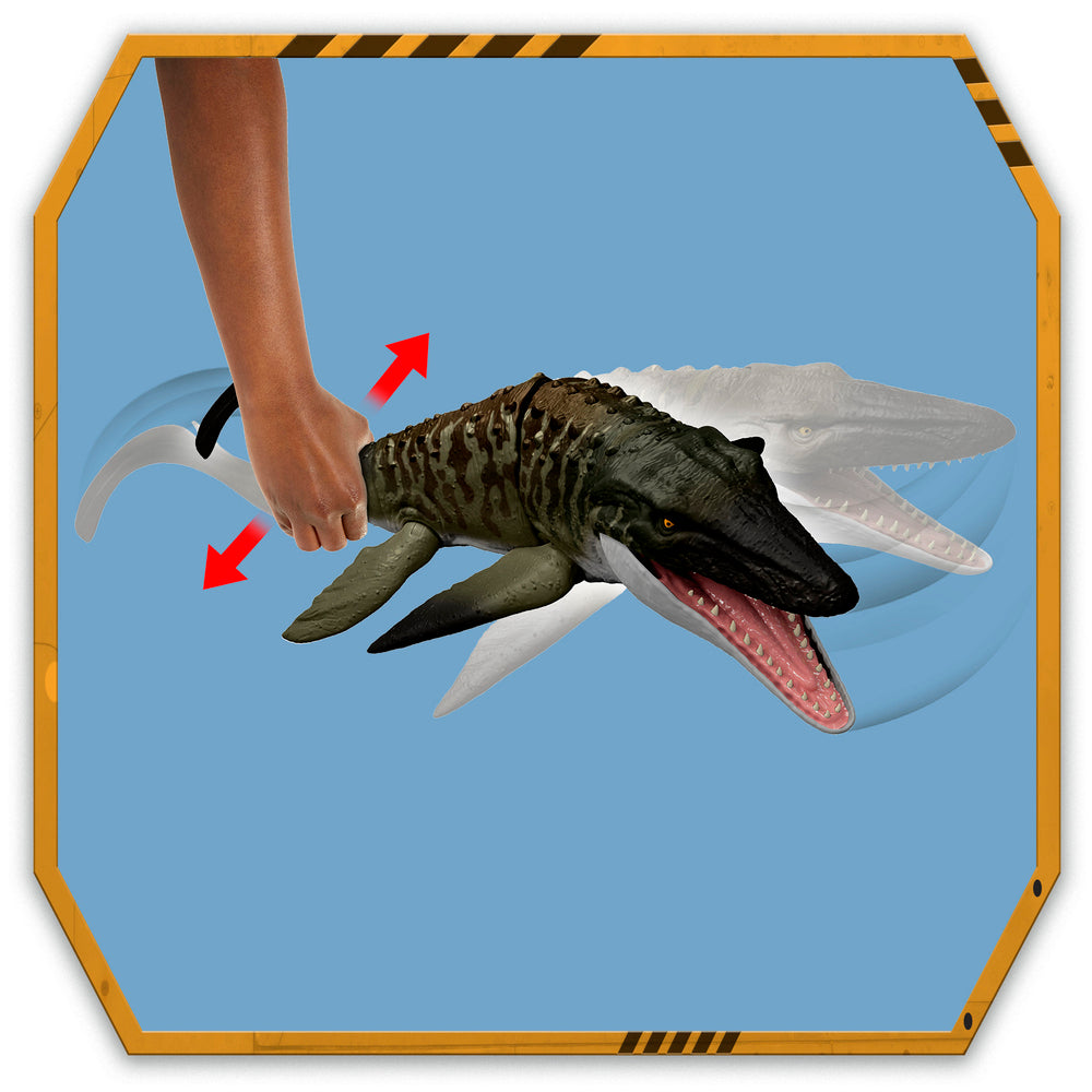 Jurassic World Rebirth Bite & Blast Mosasaurus