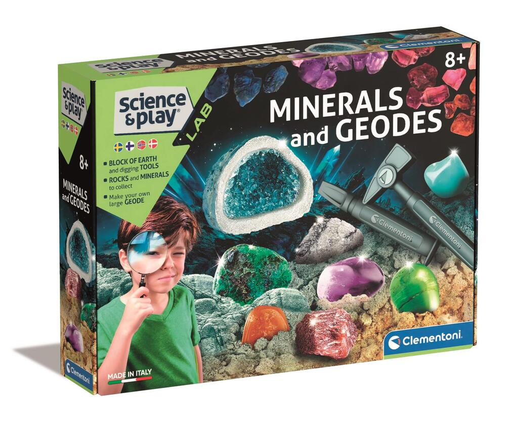 Clementoni Mineraler og Geoder
