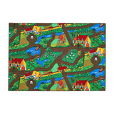 Legetæppe - Bondegård - 140 x 200 cm