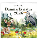 VÆGkalender 2026 Danmarks NATUR 29,5 x 29,5 cm