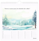 VÆGkalender 2026 Danmarks NATUR 29,5 x 29,5 cm
