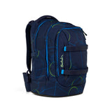 Skoletaske Satch Blue Tech