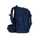Skoletaske Satch Blue Tech