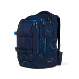 Skoletaske Satch Blue Tech
