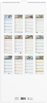 Familiekalender 2026 otto dickmeiss m/illu 6 kol