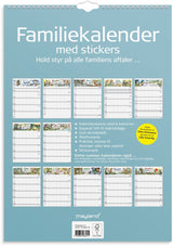 Familiekalender 2026 otto dickmeiss a3 6 kol