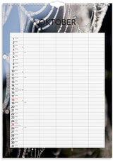 Familiekalender 2026 otto dickmeiss a3 6 kol