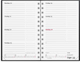 Mini planner 2026 uge vinyl sort