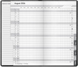 Kalender basic 2026 måned pp sort