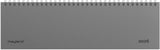 Bordkalender 2026 dag/uge pp grå