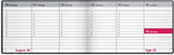 Bordkalender mini 2026 vinyl sort