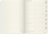 Ugekalender 2026 forma deluxe a5 brun