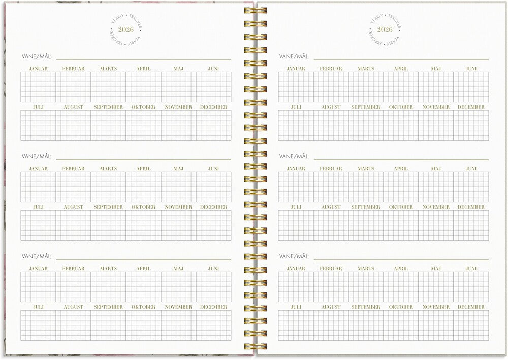 Life planner 2026 essentials a5 uge