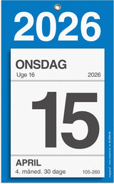 Afrivningskalender kontor 2026