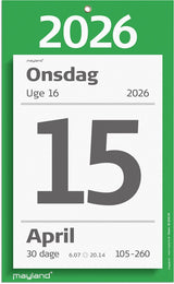 Afrivningskalender kæmpe 2026