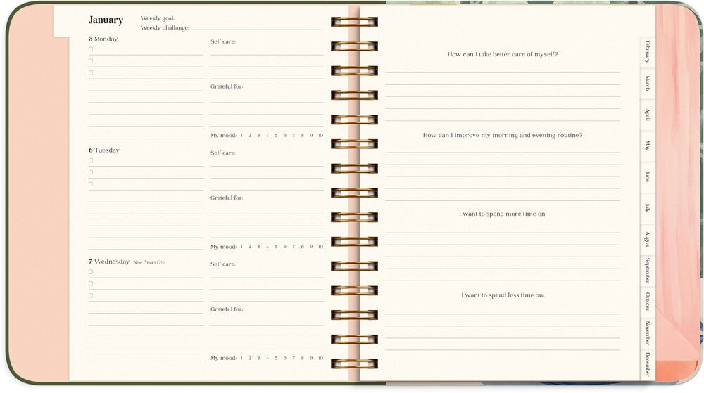 Life planner 2026 uge decor