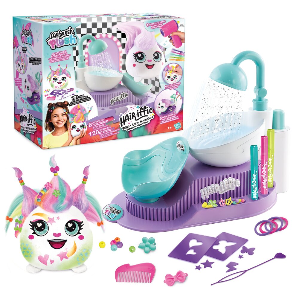 Airbrush Plush Hair-iffic Frisørsalon
