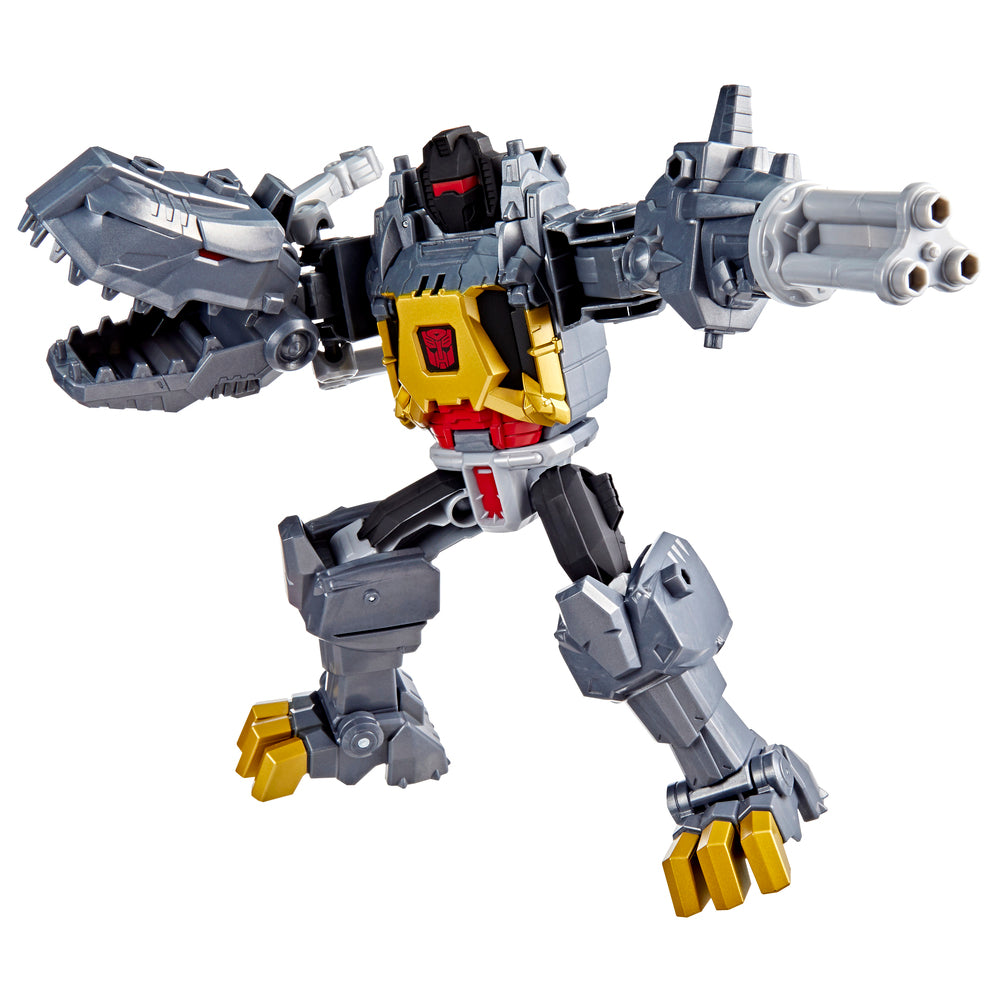 D2 Transformers Cyberworld - Chomp & Battle Grimlock actionfigur