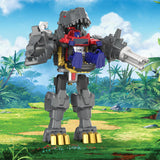 D2 Transformers Cyberworld - Chomp & Battle Grimlock actionfigur