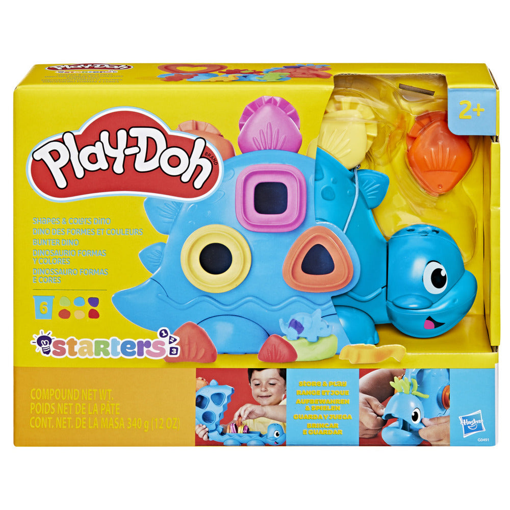 Play-Doh Shapes and Colors Dino