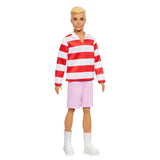 Barbie Fashionista Ken Dukke Rød & Hvid Striber