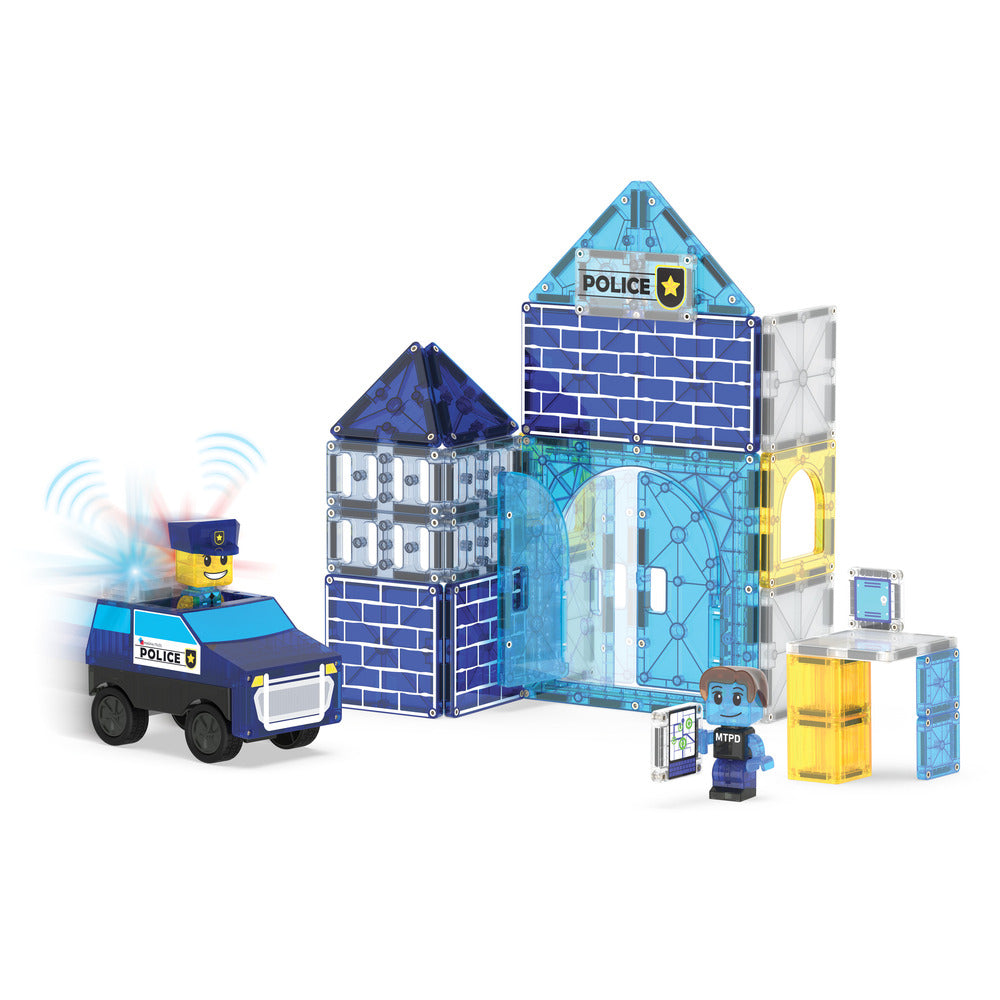 MAGNA-TILES Politistation 36 stk