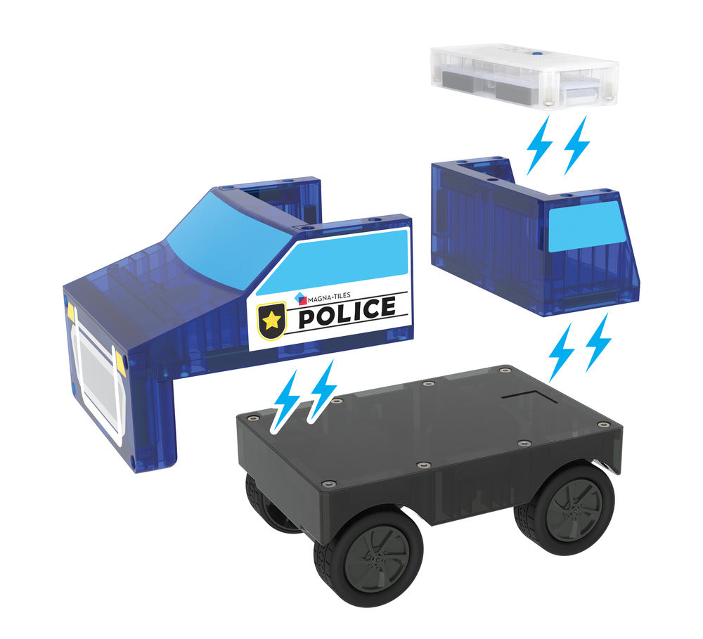 D2 MAGNA-TILES Politistation 36 stk