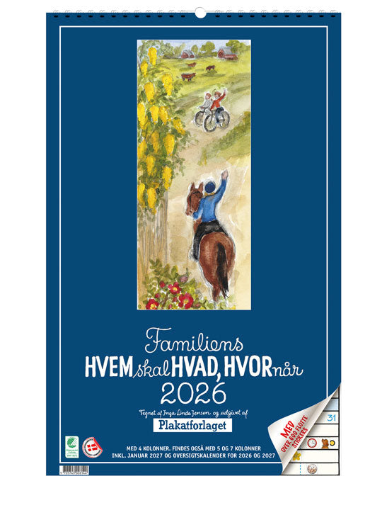 Lille Familiens Hvem Skal Hvad Hvornår 2026