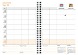Familyplan Bordkalender 6 Pers 2026