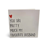 Kort Dobb. Konvolut You Are Pretty Much My Favourite Husband