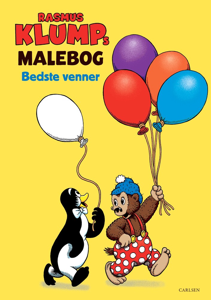 Rasmus Klumps malebog - Bedste venner (kolli 6)